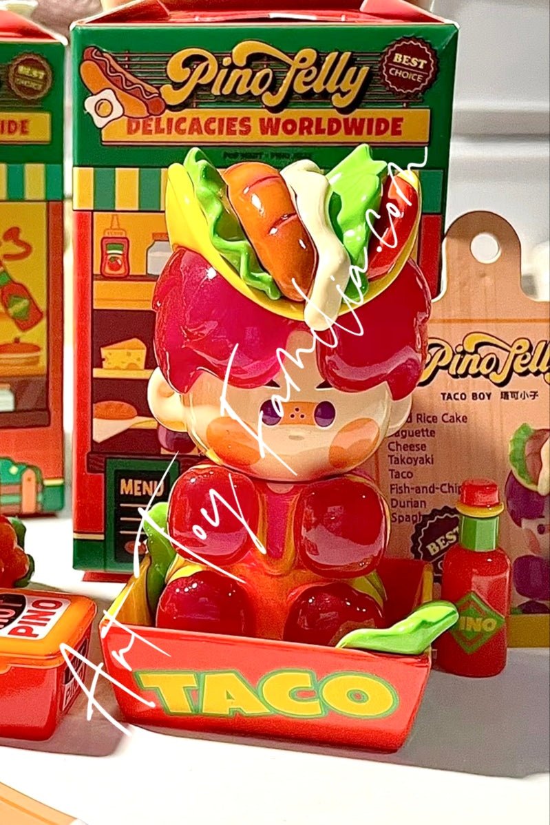 POP MART Pino Jelly Delicacies Worldwide Series – Art Toy Familia