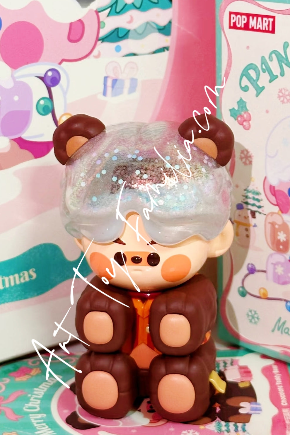 Popmart Pino Jelly Make A Wish Series Chocolate Teddy Bear