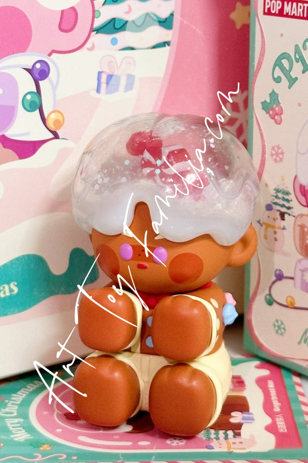 Popmart Pino Jelly Make A Wish Series Gingerbread Man