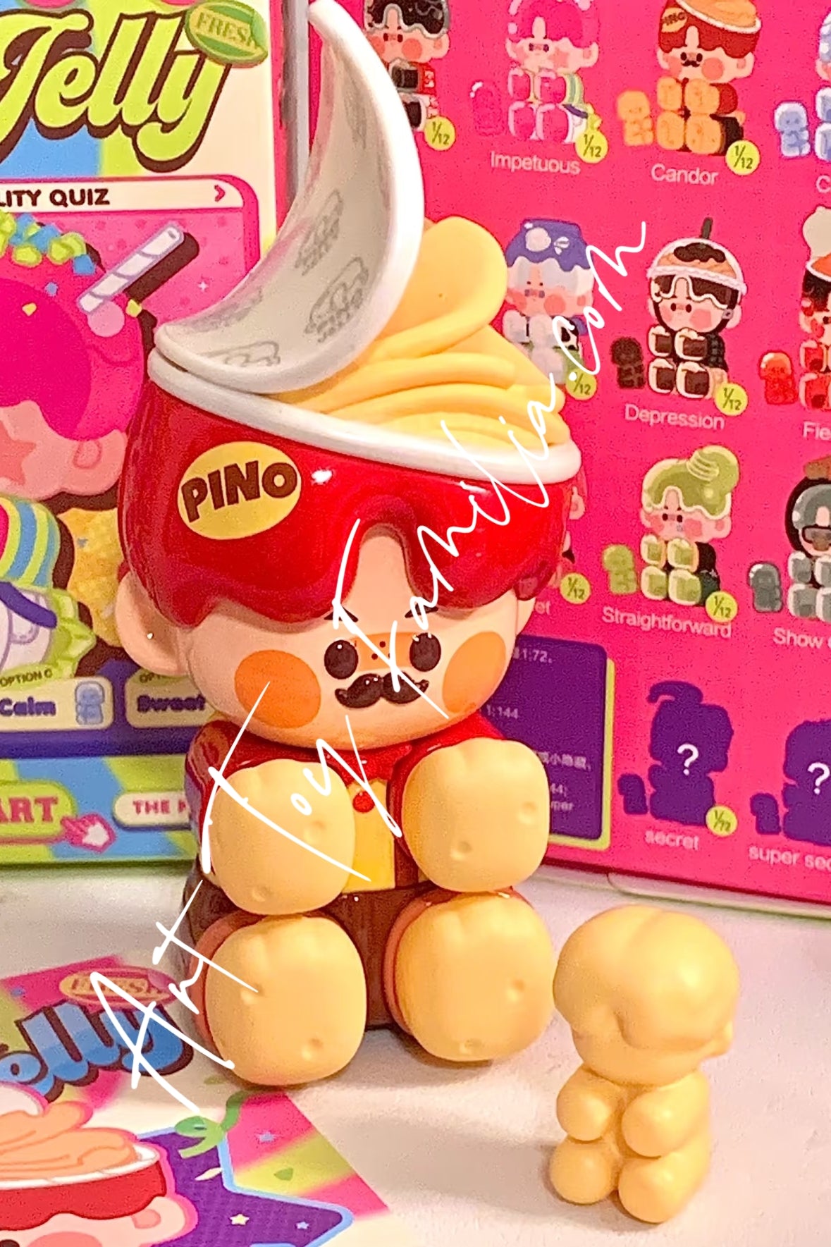 POP MART Pino Jelly Taste & Personality Quiz Series – Art Toy Familia