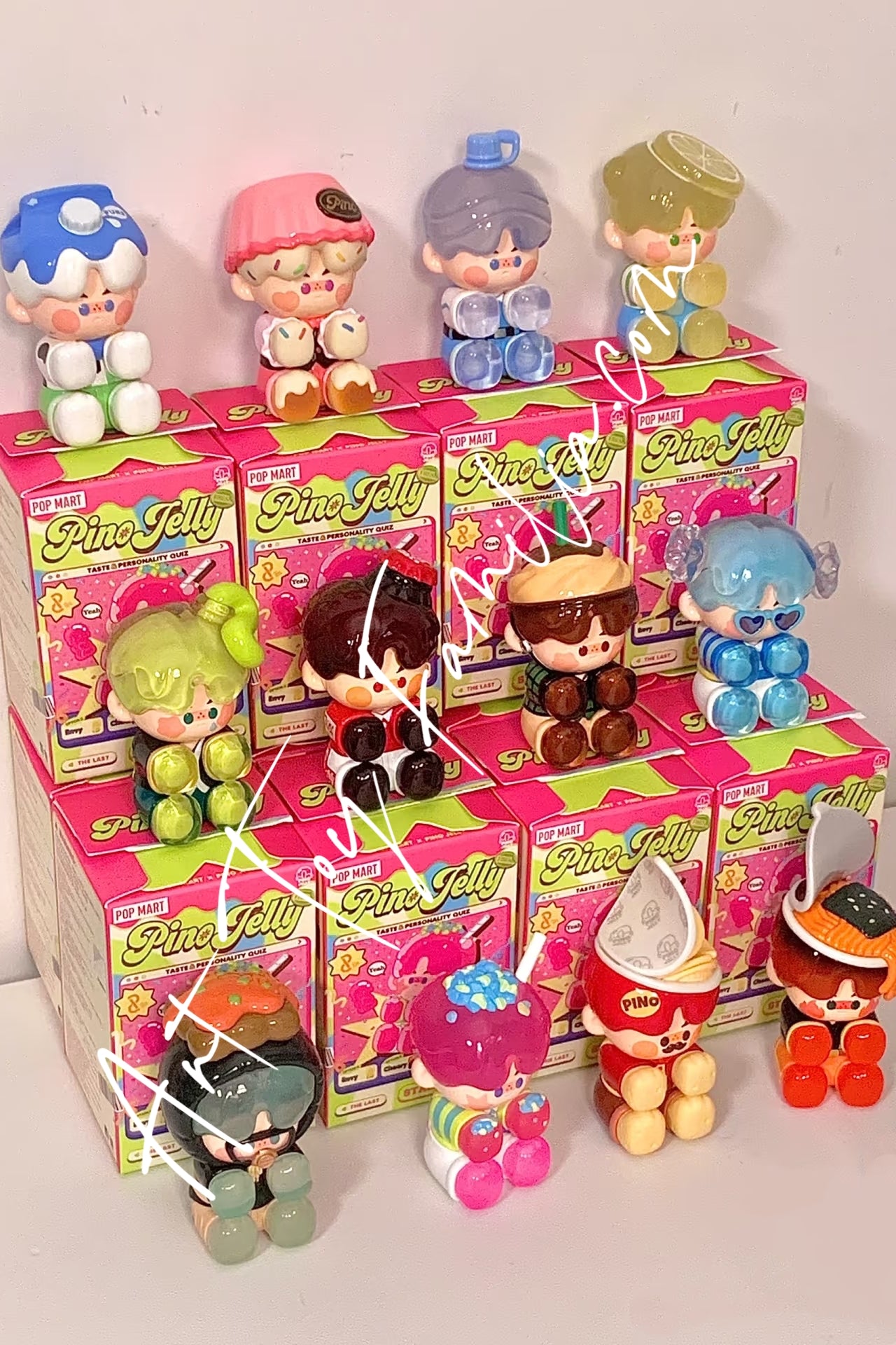 Popmart Pino Jelly Taste & Personality Quiz Series Full Set