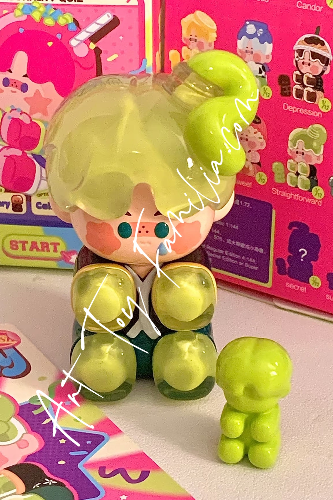 Popmart Pino Jelly Taste & Personality Quiz Series Straight Forward