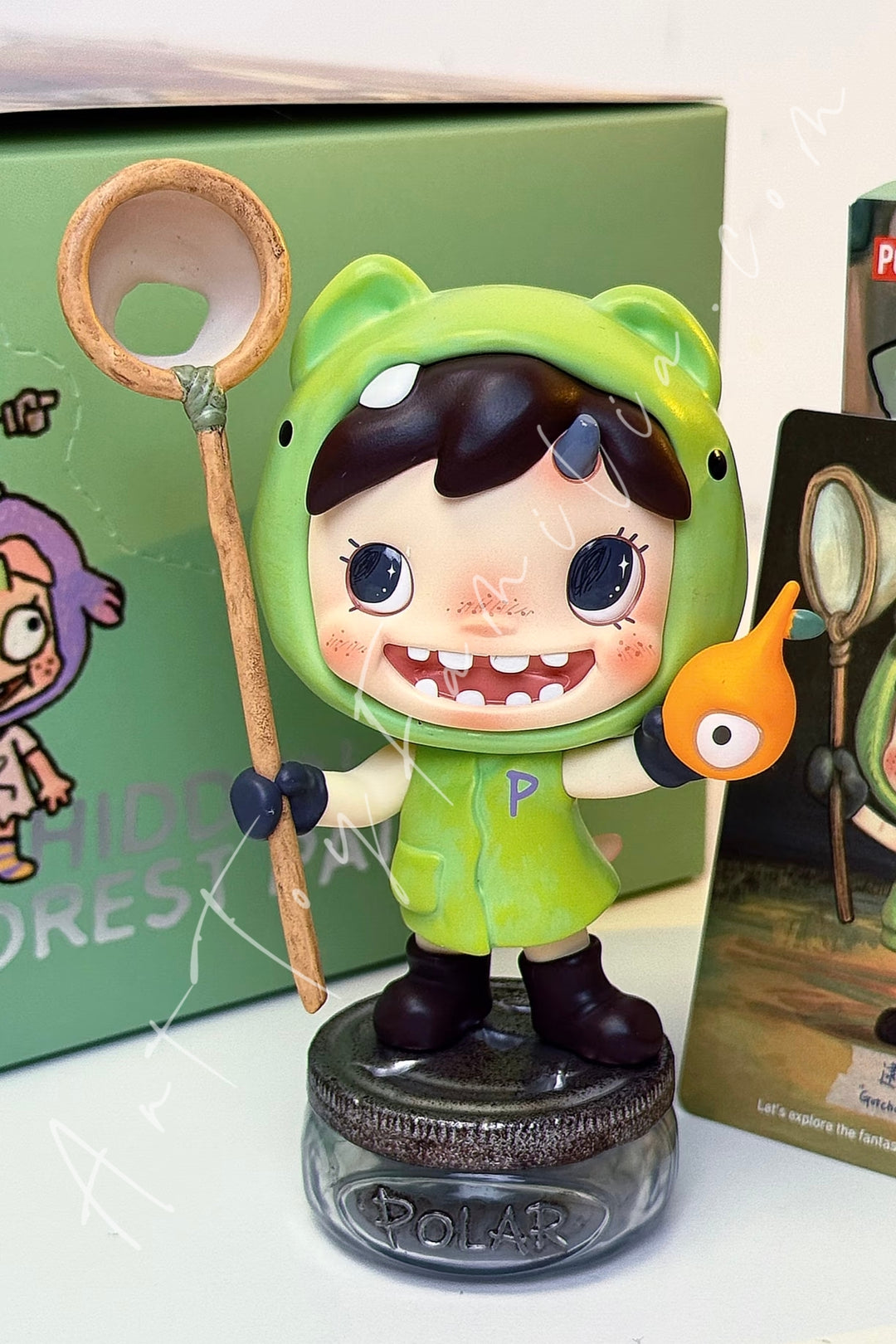 Popmart Polar Hidden Forest Path Series “Gotcha, Wobbling”