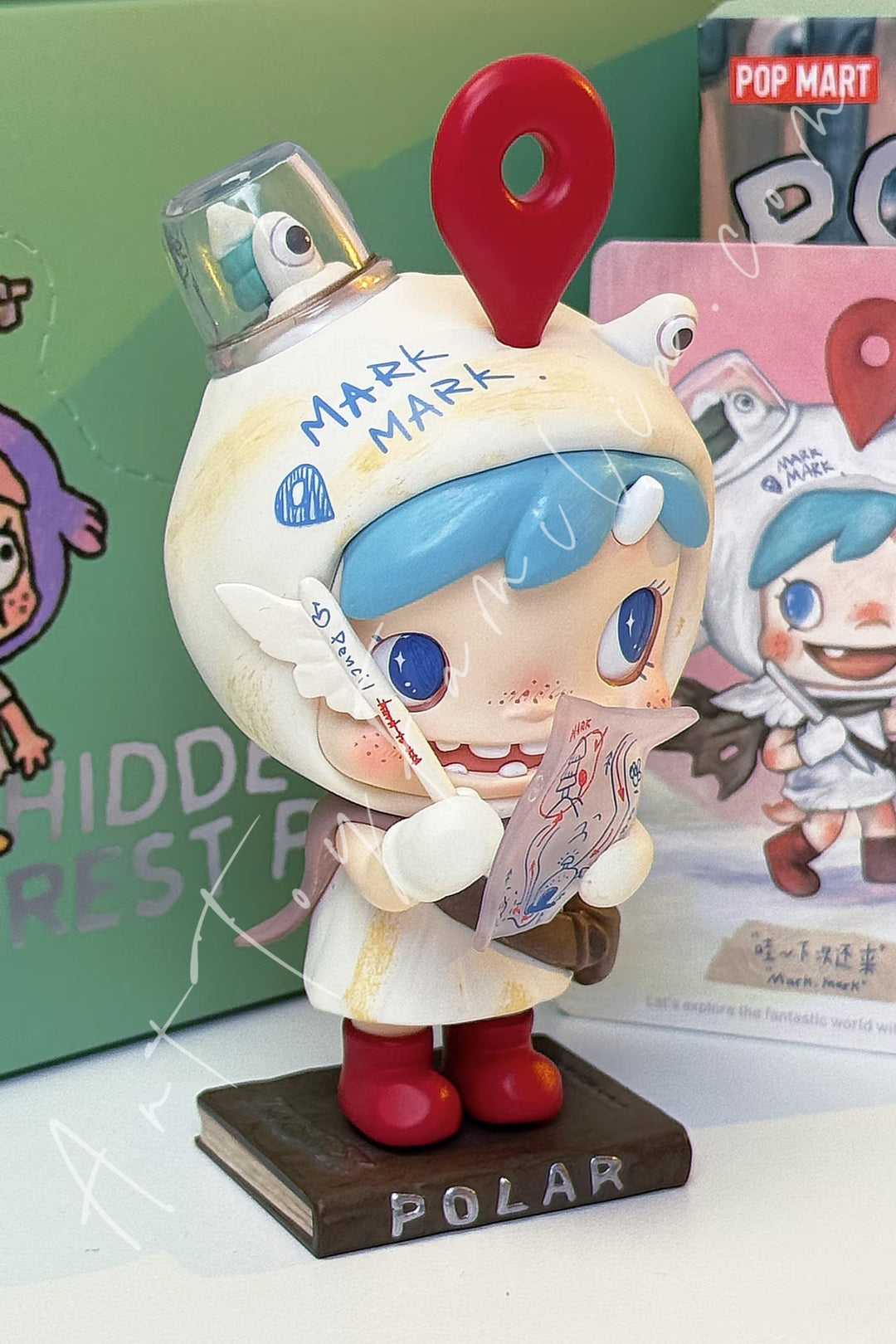 Popmart Polar Hidden Forest Path Series “Mark Mark”