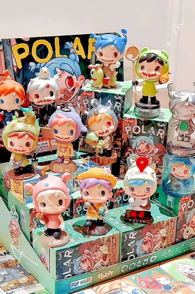 POLAR/6個セット売り/新品同様未使用品/ポップマート/POPMART Popmart_Polar_Hidden_Forest_Pa