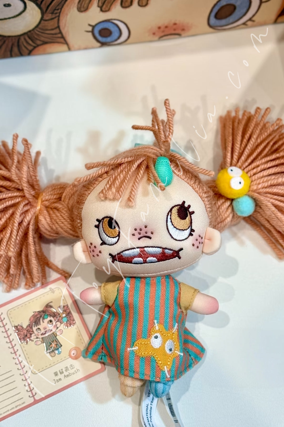 Popmart Polar Smudge Puff Series Plush Pendant Blind Box Jam Ambush