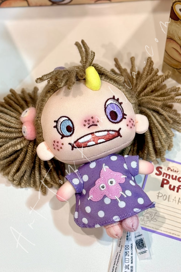 Popmart Polar Smudge Puff Series Plush Pendant Blind Box Noiseeds