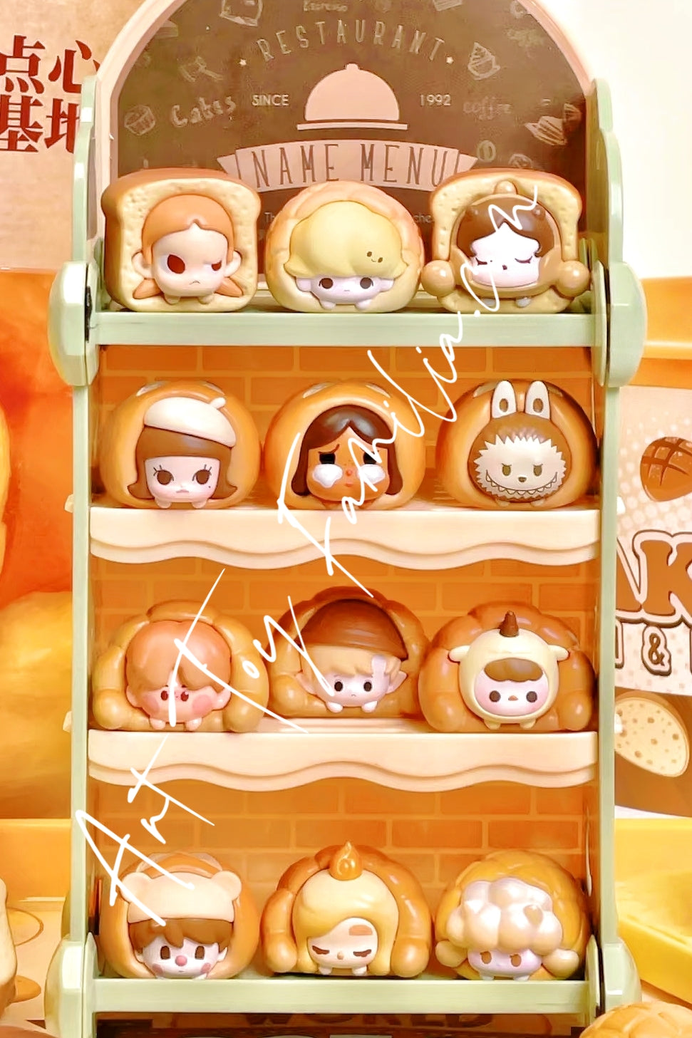 Popmart Pop Bean Baked Bread Series Fullset