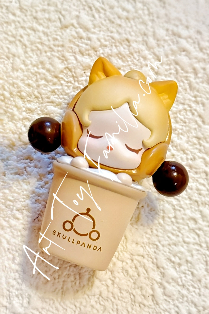 Popmart Pop Bean Bubble Tea Series Skullpanda