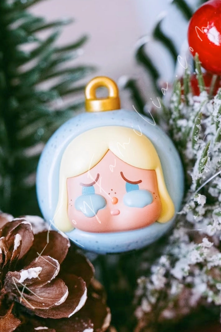 Popmart Pop Bean Christmas Balls Series Crybaby