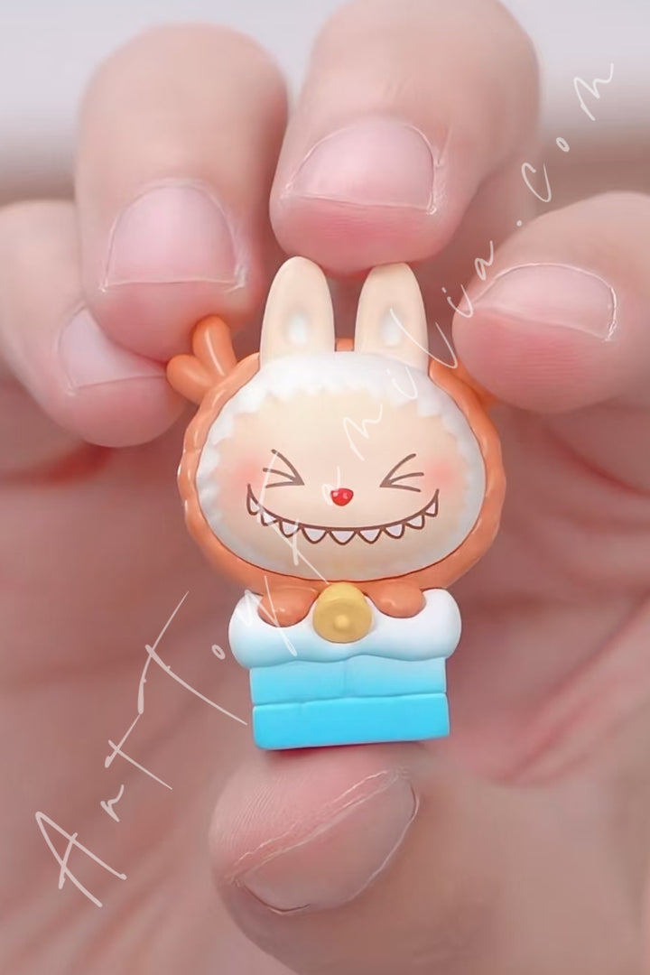 Popmart Pop Bean Christmas Delivery in Progress Series Labubu-Jingle Surprise