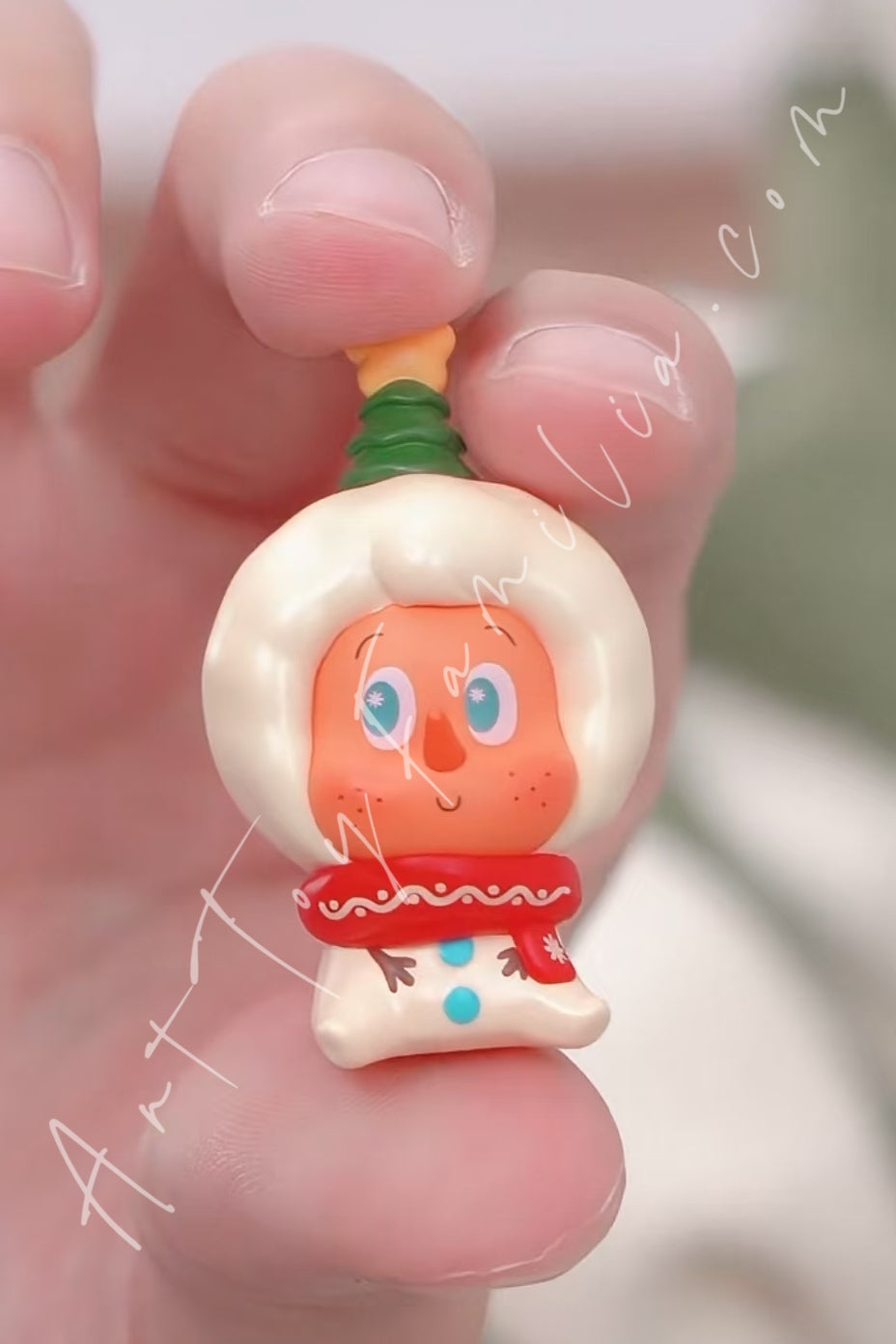 Popmart Pop Bean Christmas Delivery in Progress Series Twinkle Twinkle-Make Believe Snowman