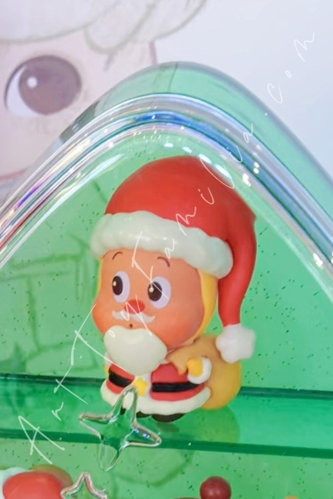 Popmart Pop Bean Christmas Delivery in Progress Series winkle Twinkle-Gifts On The Way(Secret)