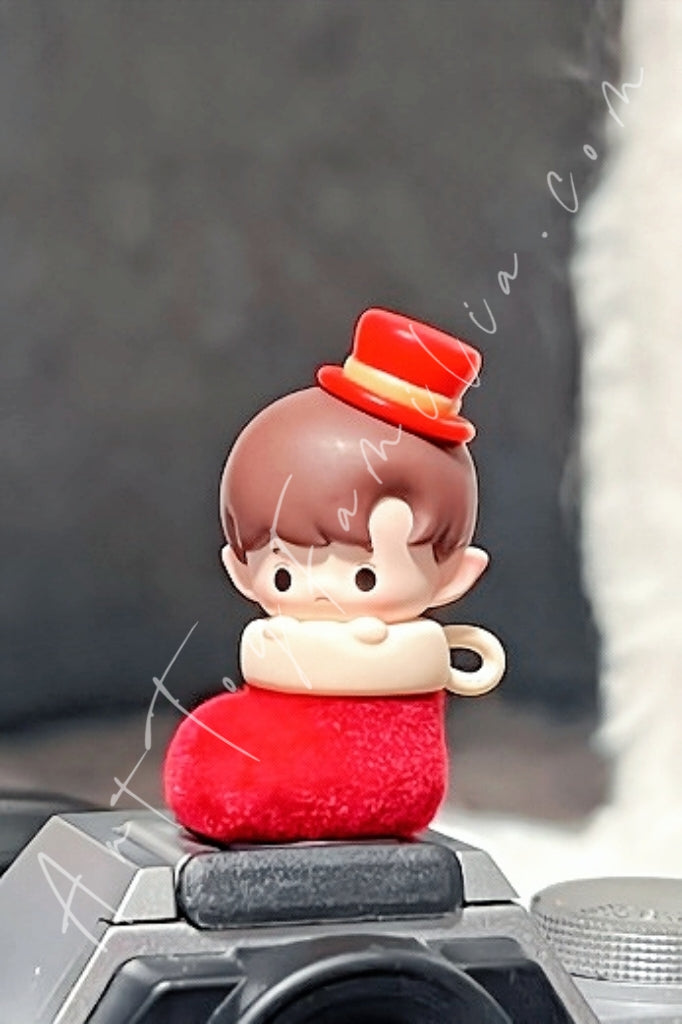 Popmart Pop Bean Christmas Sock Series Hacipupu