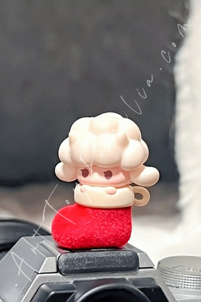 Popmart Pop Bean Christmas Sock Series Satyr Rory