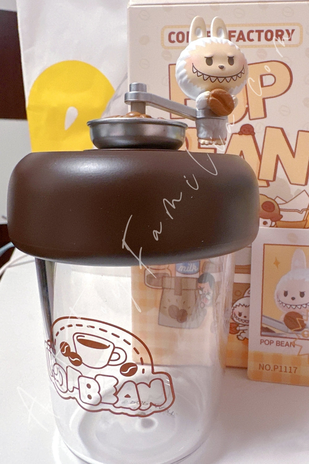 Popmart Pop Bean Coffee Factory Series Blind Bottle Labubu Light Roast