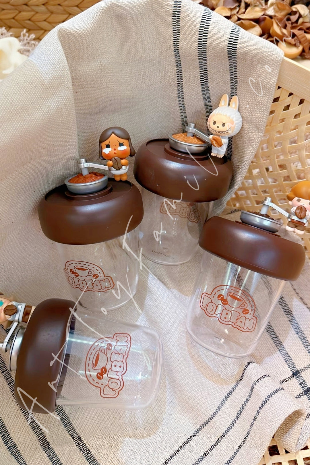 Popmart Pop Bean Coffee Factory Series Blind Bottle Sealed Fullset