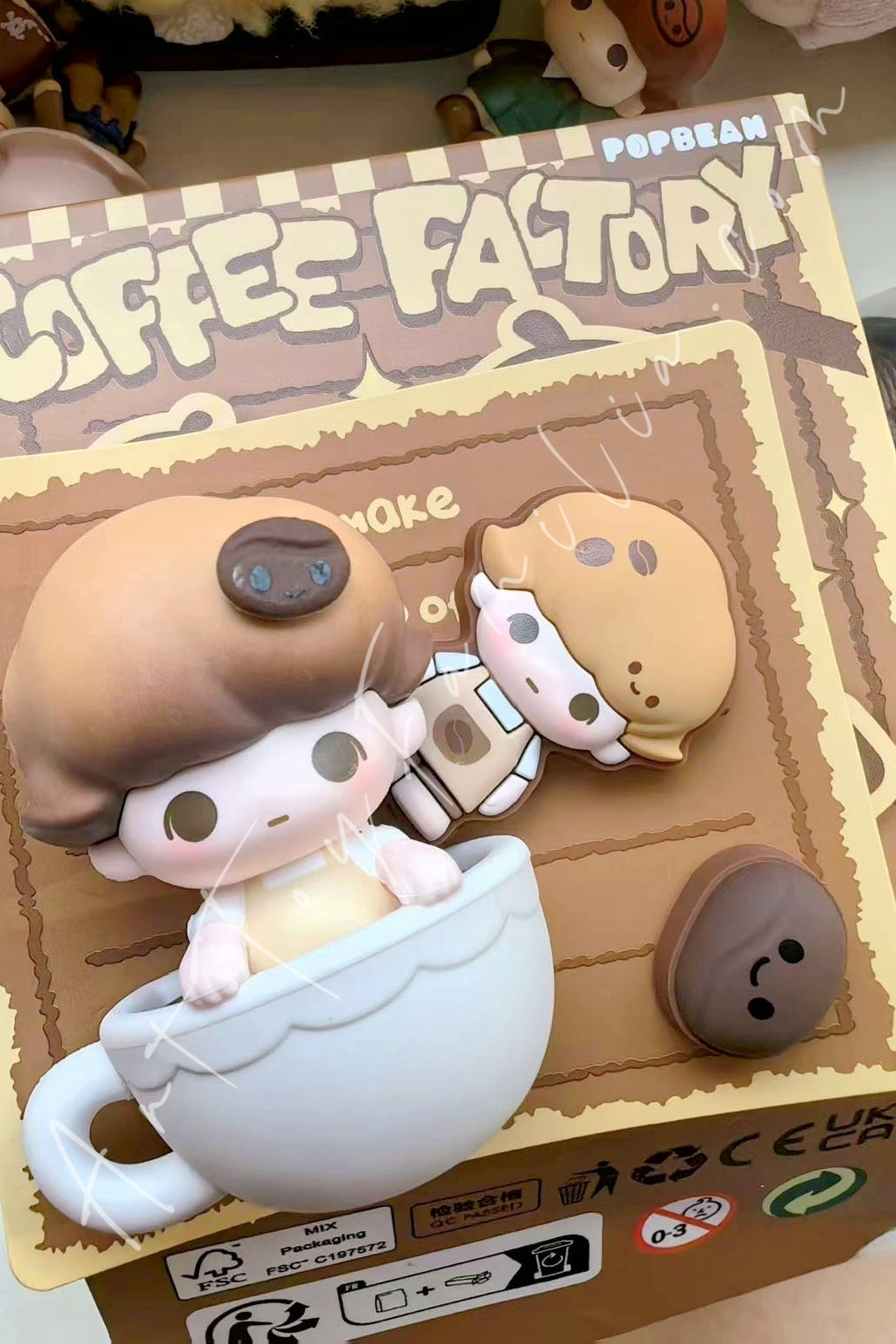 Popmart Pop Bean Coffee Factory Series Decoration Charm Dimoo