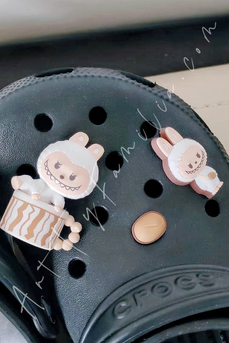 Popmart Pop Bean Coffee Factory Series Decoration Charm Labubu