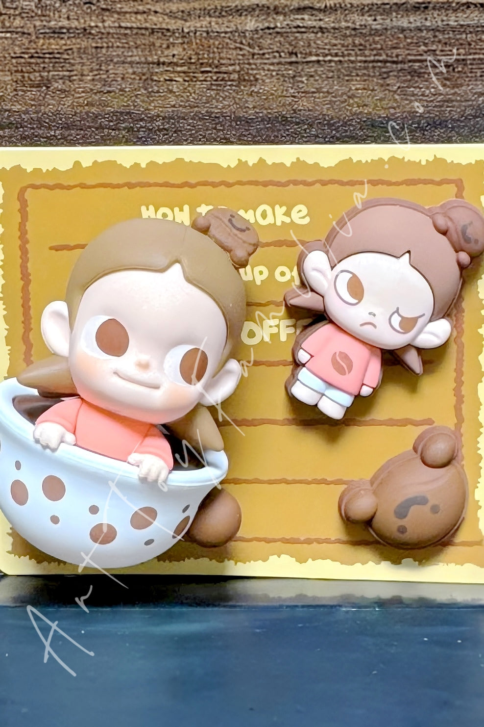 Pop Bean Coffee Factory Series Decoration Charm - 泡泡萌粒