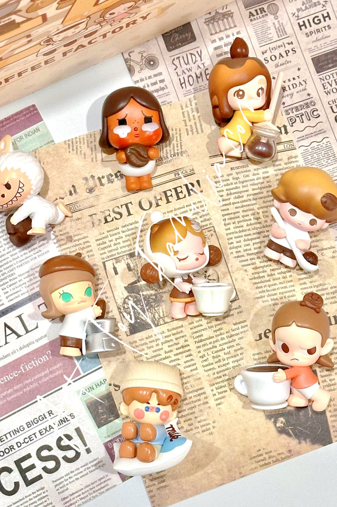 【POPMART】coffee factory シリーズ【CHAKA】 Pop Mart POP BEAN Coffee Factory Series CHAKA Decoration
