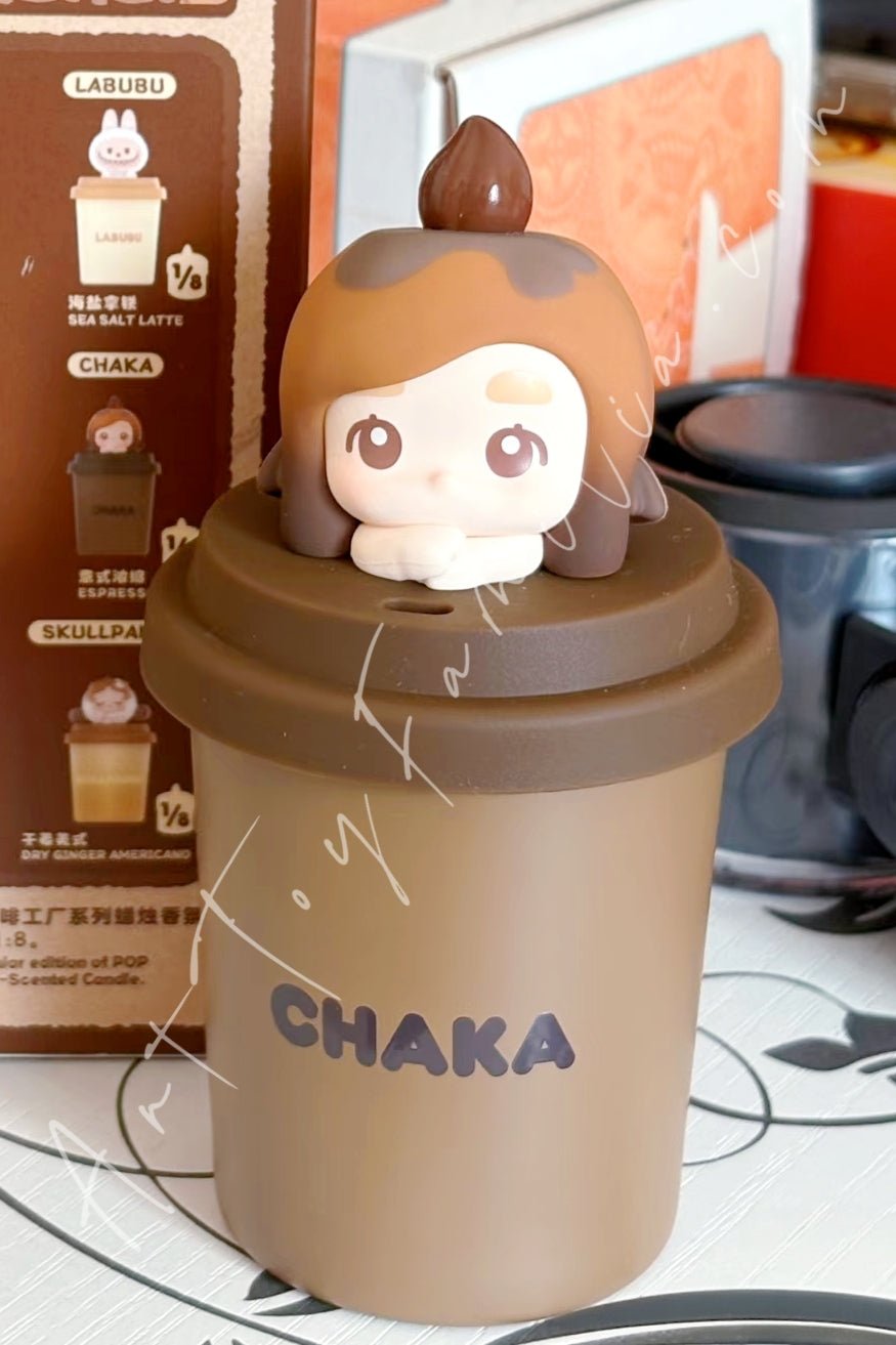 POP MART - Pop Bean Coffee Factory Series Scented Candle - 泡泡萌粒咖啡工厂系列蜡烛香氛 Chaka Espresso - 意式浓缩