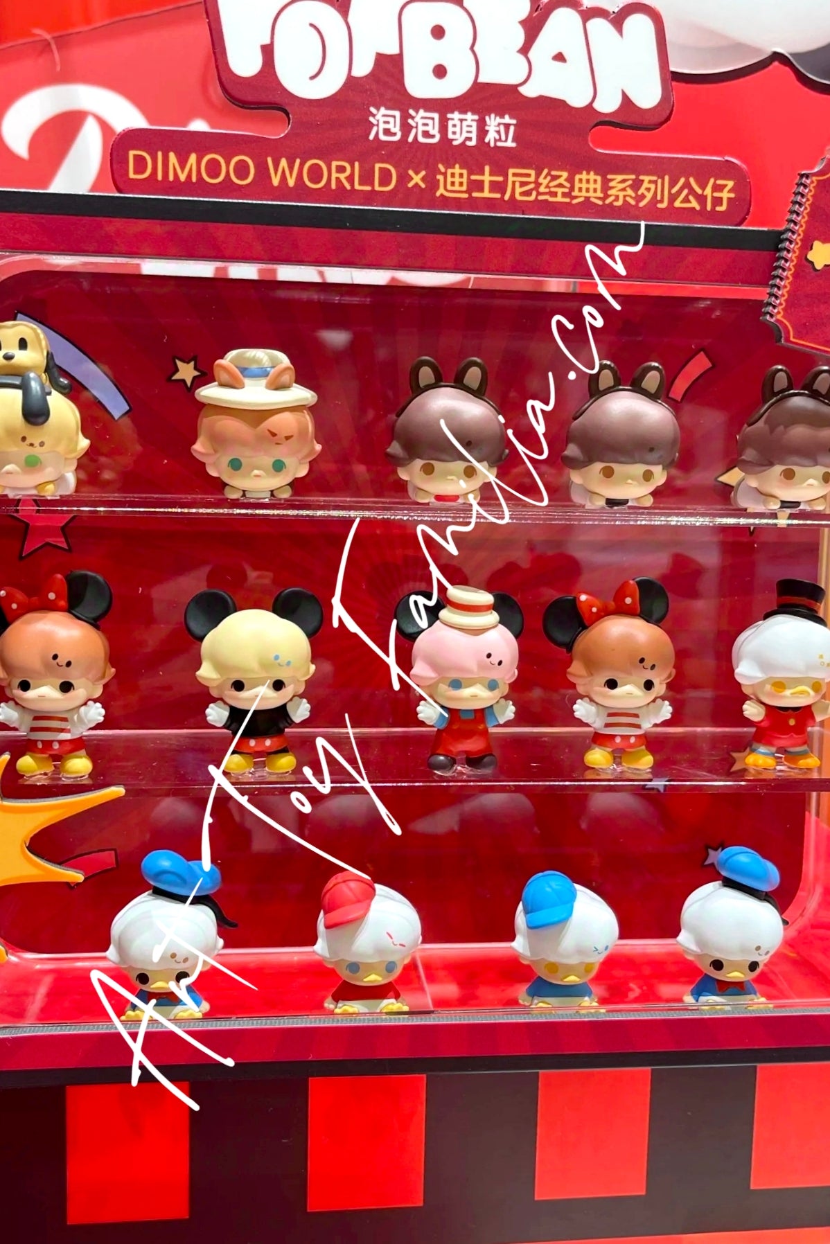 Popmart Pop Bean Dimoo World × Disney Classic Series 1