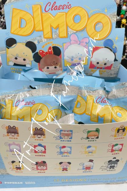 Popmart Pop Bean Dimoo World × Disney Classic Series 2