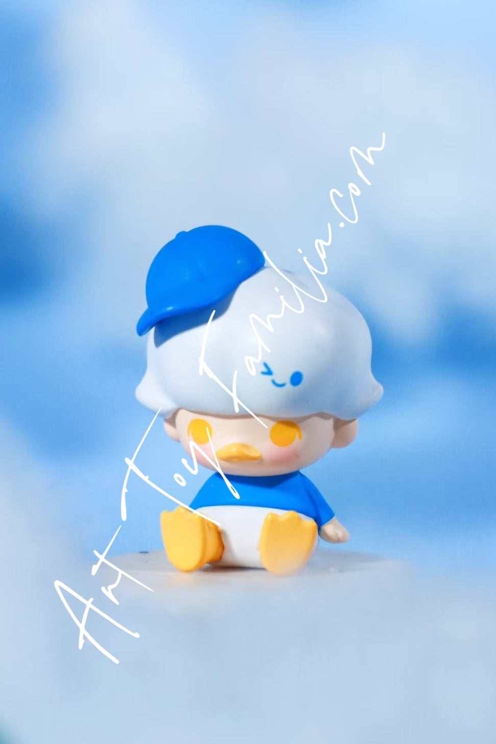 Popmart Pop Bean Dimoo World × Disney Classic Series Dewey Duck