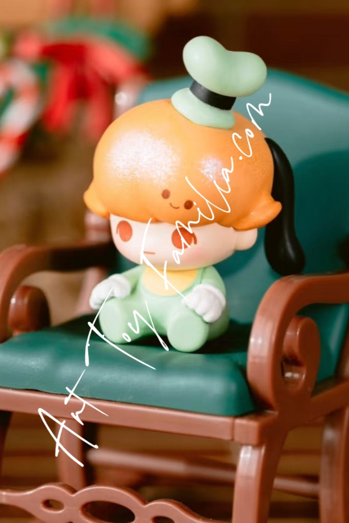 Popmart Pop Bean Dimoo World × Disney Classic Series Goofy Childhood(Secret)