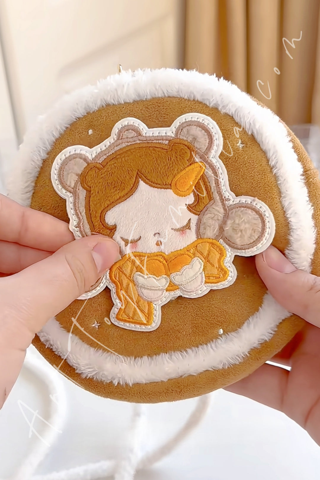 Popmart Pop Bean Fluffy & Cozy Series Crossbody Bag