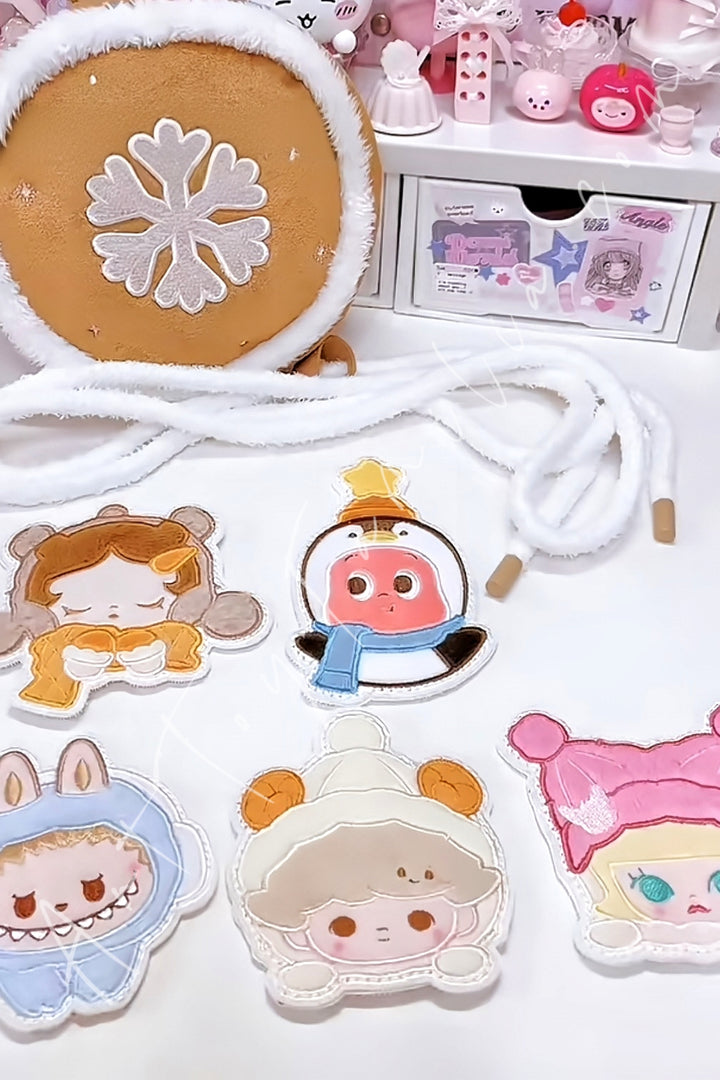 Popmart Pop Bean Fluffy & Cozy Series Crossbody Bag