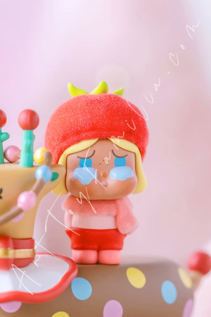 Popmart Pop Bean Fluffy & Cozy Series Crybaby Toasty Tomato
