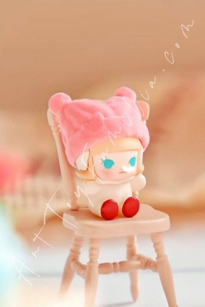 Popmart Pop Bean Fluffy & Cozy Series Molly Snug Knit Hat