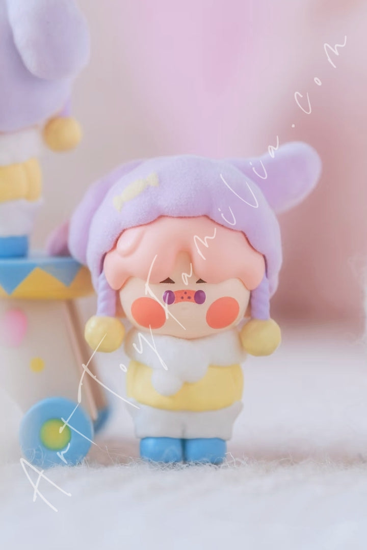 Popmart Pop Bean Fluffy & Cozy Series Pino Jelly Fuzzy Bunny