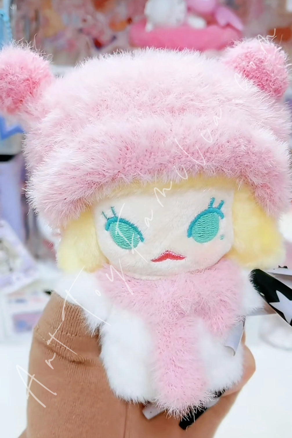 Pop Bean Fluffy & Cozy Series Plush Pendant - 毛绒绒暖呼呼系列毛绒