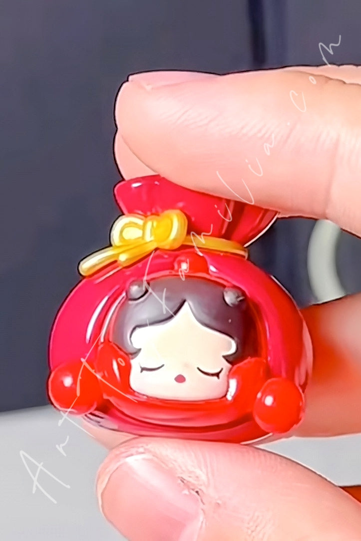 Popmart Pop Bean Fortune Bag Series Skullpanda-Luck In Hand