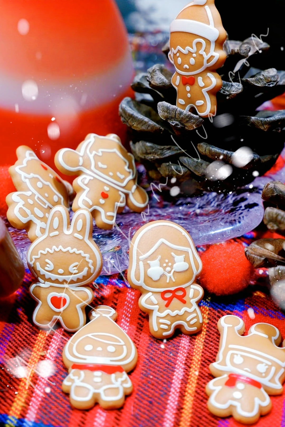 Popmart Pop Bean Gingerbread Man Series