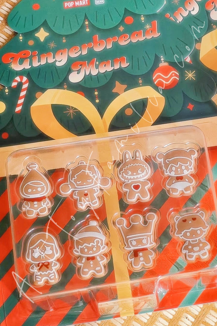 Popmart Pop Bean Gingerbread Man Series Fullset