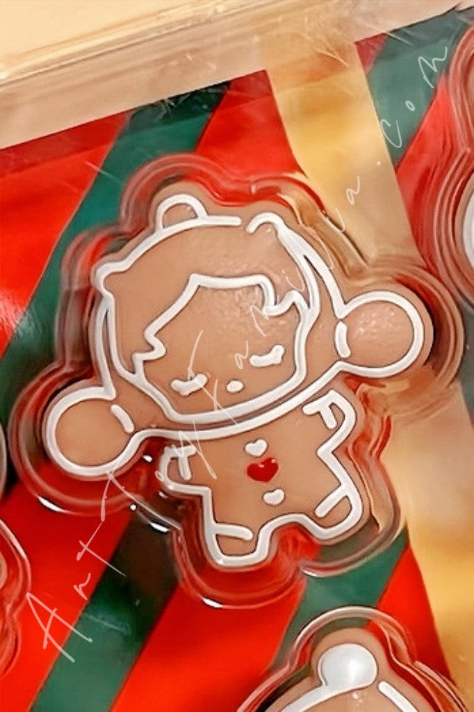 Popmart Pop Bean Gingerbread Man Series Skullpanda