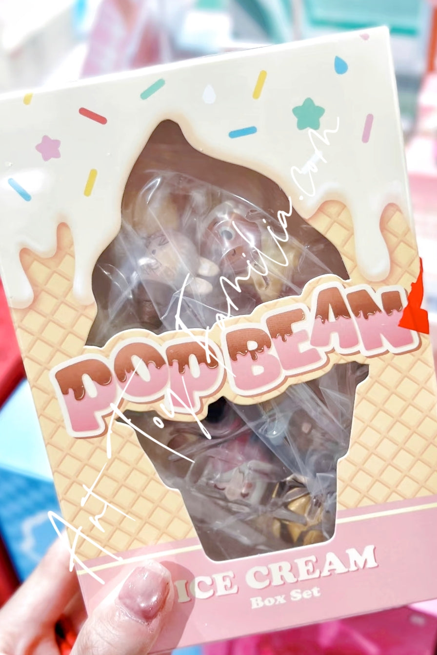 Pop Bean Ice Cream Series Box Set - 泡泡萌粒热化冰淇淋系列