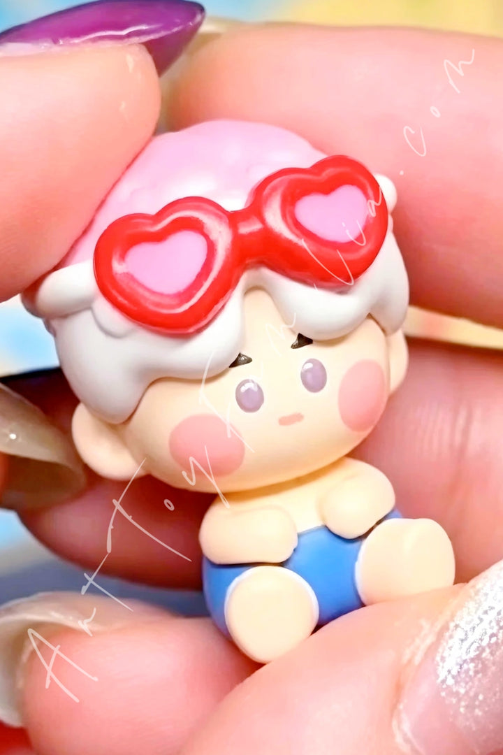 Popmart Pop Bean Island Vacation Series PINO JELLY Smoothie Lover
