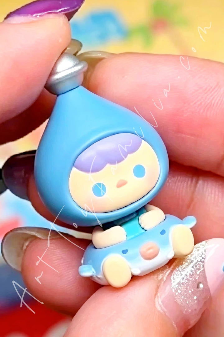 Popmart Pop Bean Island Vacation Series PUCKY Pufferfish Mood