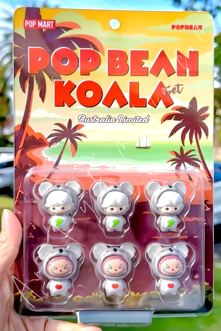 Popmart Pop Bean Koala Set Australia Limited Sealed Fullset