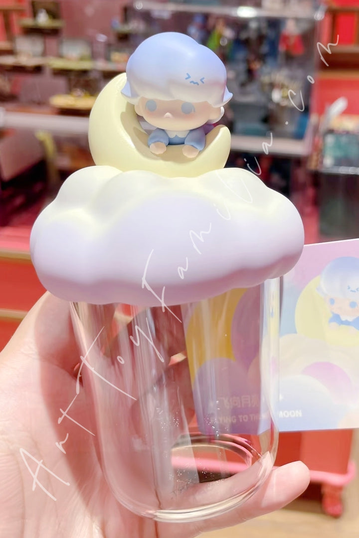 Popmart Pop Bean Lighting the Night Series Blind Bottle Dimoo Flying To The Moon (Secret)