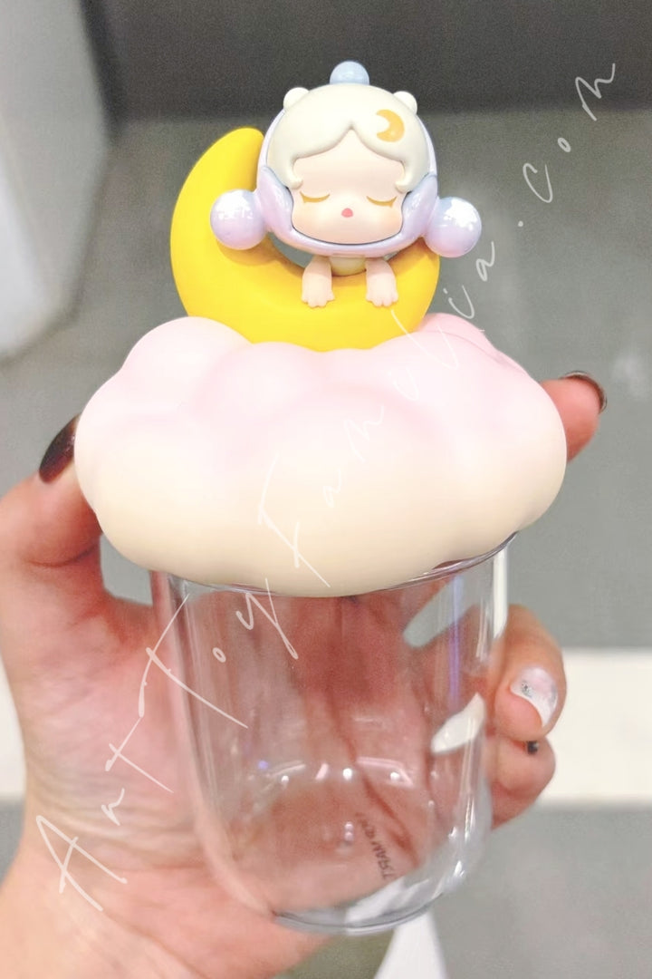 Popmart Pop Bean Lighting the Night Series Blind Bottle Skullpanda Echo Of The Stars