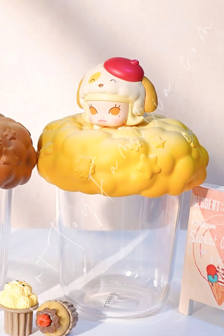 Popmart Pop Bean Pajama Party Series Blind Bottle Molly Cute Puppy