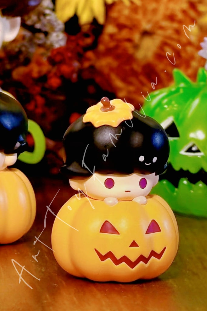 Pop Bean Pumpkin Halloween Series - 泡泡萌粒万圣南瓜系列 – Art Toy