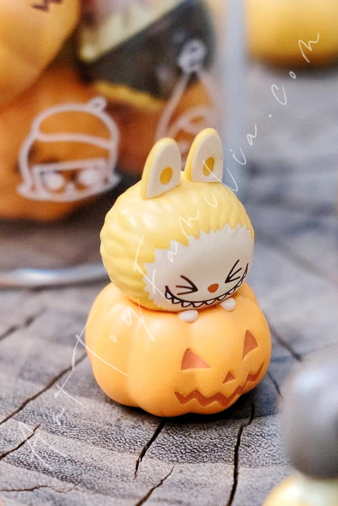 Popmart Pop Bean Pumpkin Halloween Series Labubu