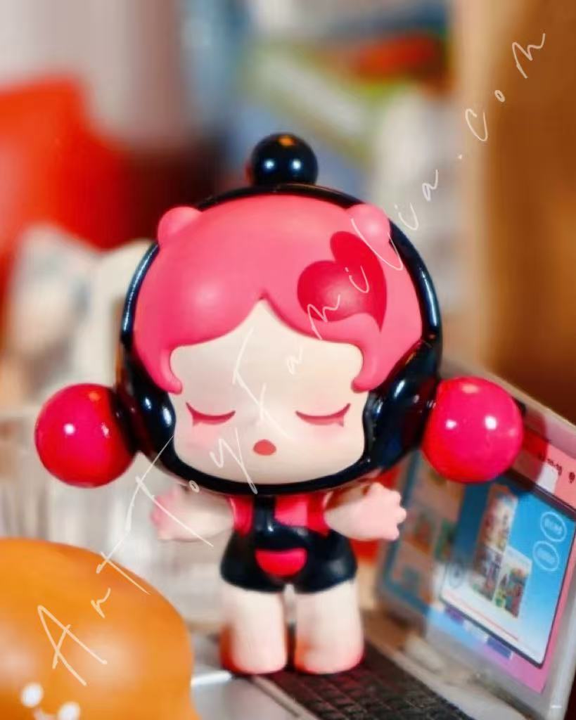 Popmart Pop Bean Skullpanda Series Good Night